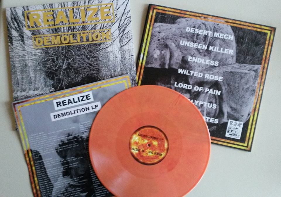 Realize - Demolition LP (orange vinyl) Realize - Demolition LP (orange vinyl)