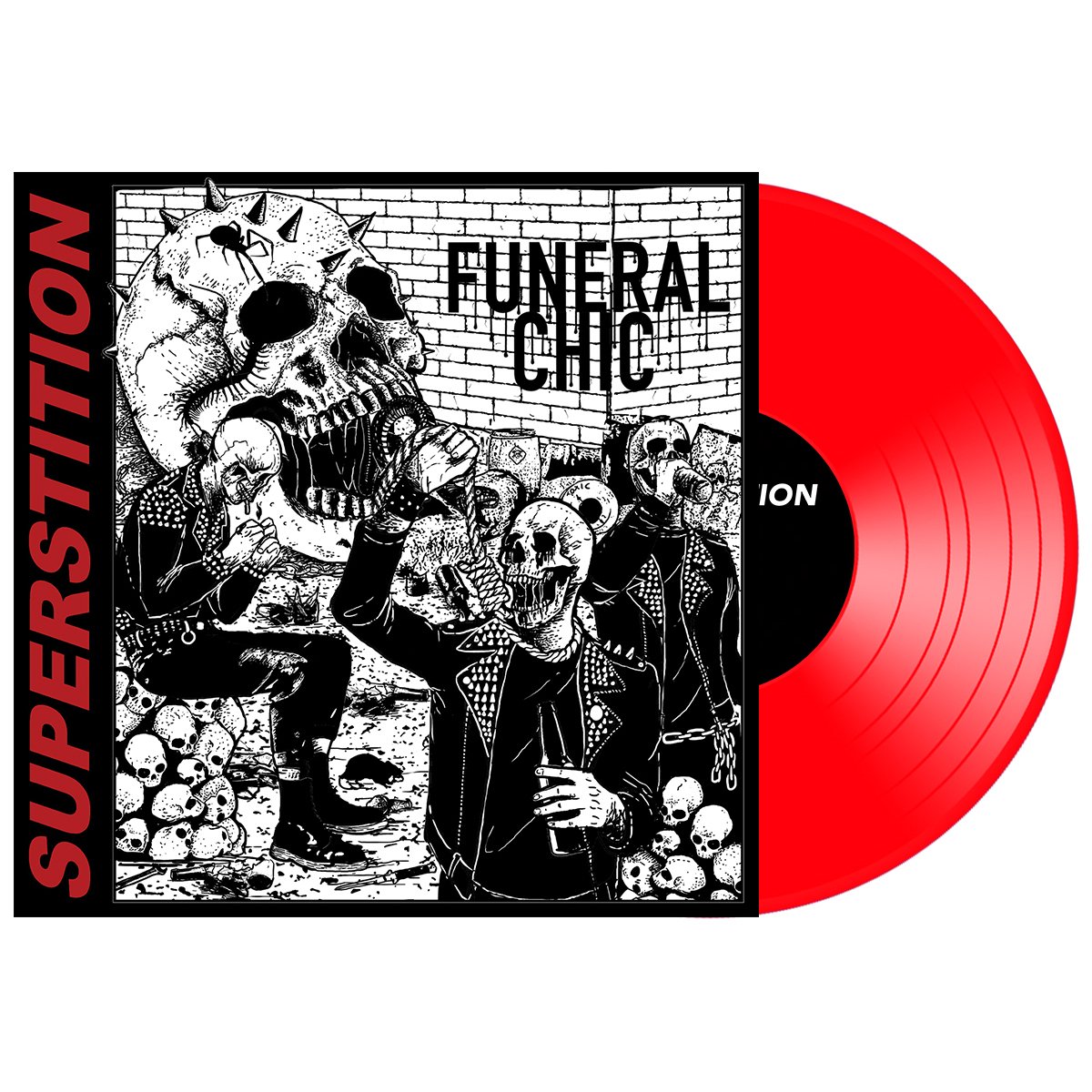 Funeral Chic - Superstition LP (rocket red vinyl) Funeral Chic - Superstition LP (rocket red vinyl)