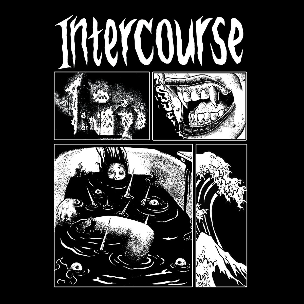 Intercourse / The Asound - split 7" Intercourse / The Asound - split 7"