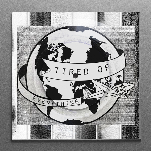 Tired Of Everything - Silenced 8" lathe pic disc Tired Of Everything - Silenced 8" lathe pic disc