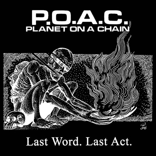 Planet On A Chain - Last Word. Last Act. 7" (black)
