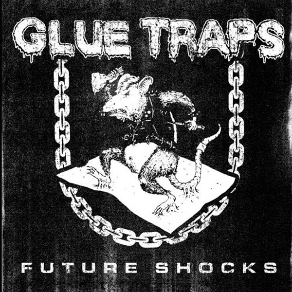 Glue Traps - Future Shocks 7" (op blue vinyl) - Click Image to Close
