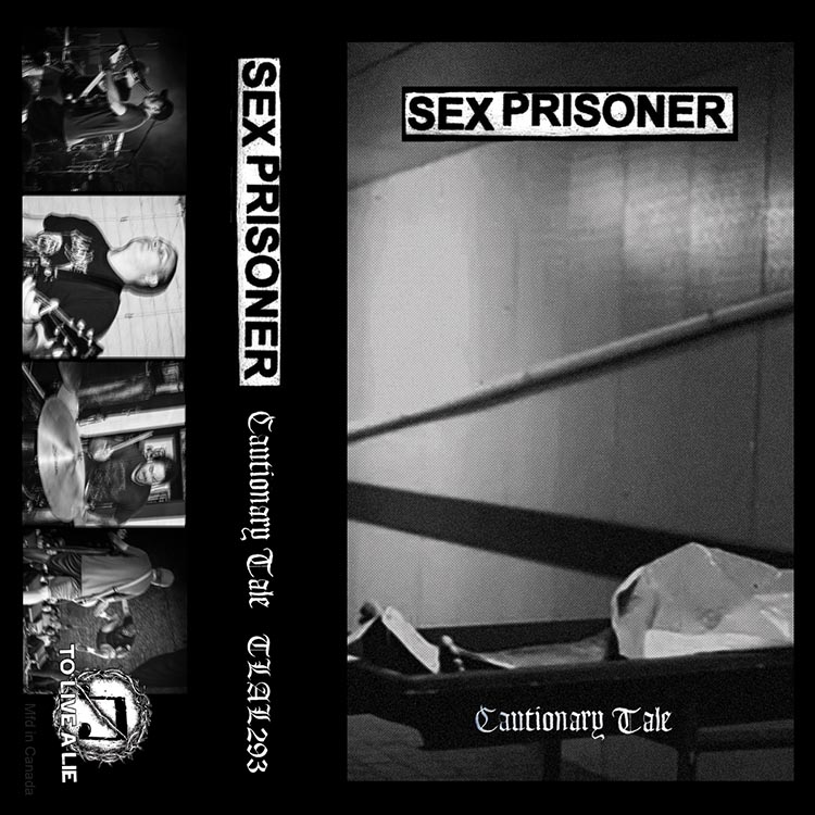 (image for) Sex Prisoner - Cautionary Tale LP (clear vinyl)