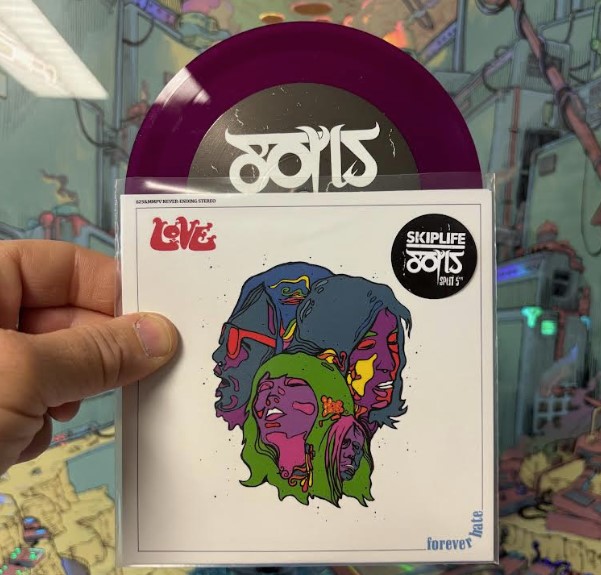 (image for) Boris / Skiplife - split 5” (purple vinyl)