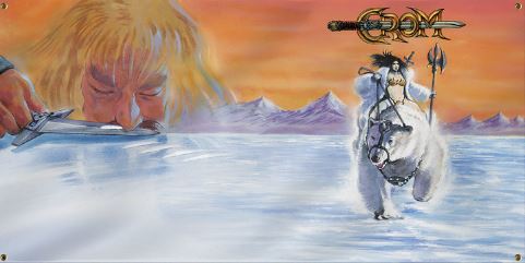 Crom - The Cocaine Wars 72"x36" banner
