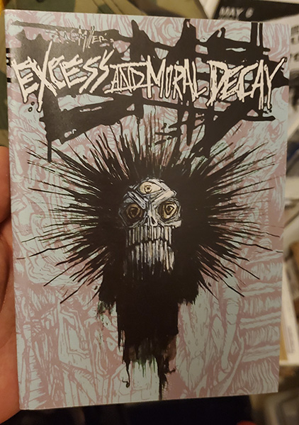 Excess and Moral Decay - Comic #2 zine - Click Image to Close