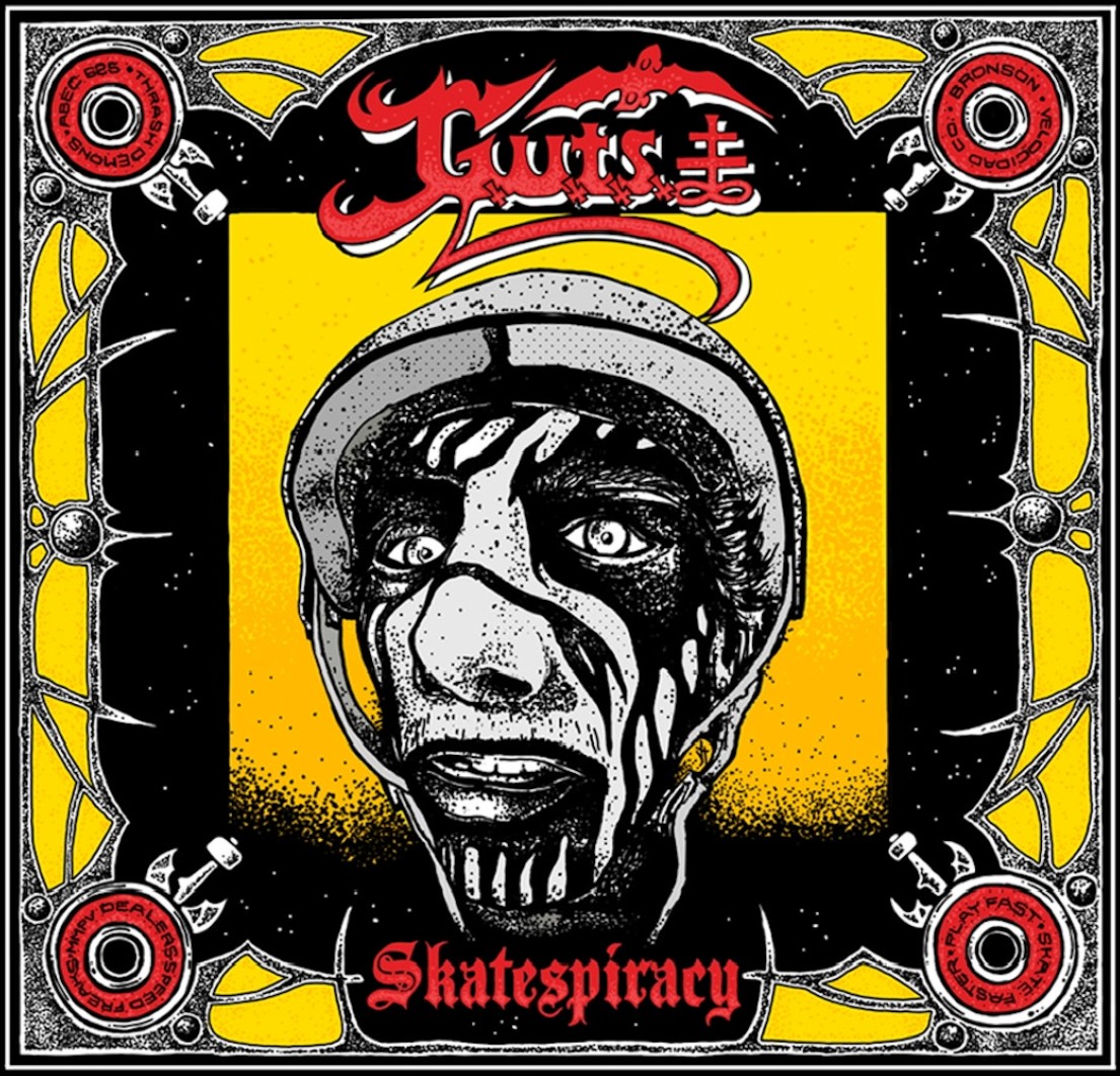 (image for) GxUxTxSx - Skatespiracy LP