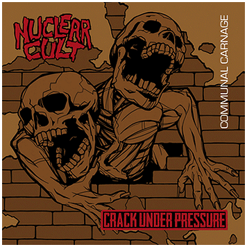 Nuclear Cult / Crack Under Pressure - split LP