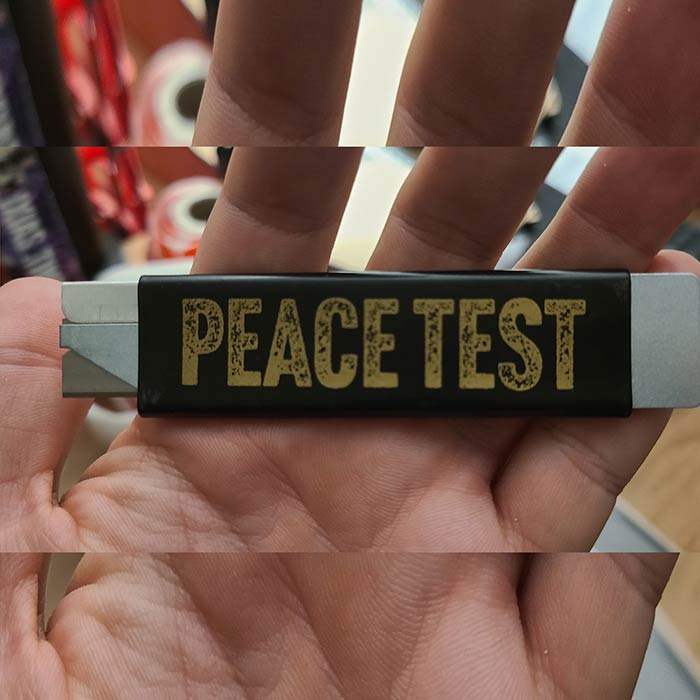 (image for) Peace Test - Boxcutter