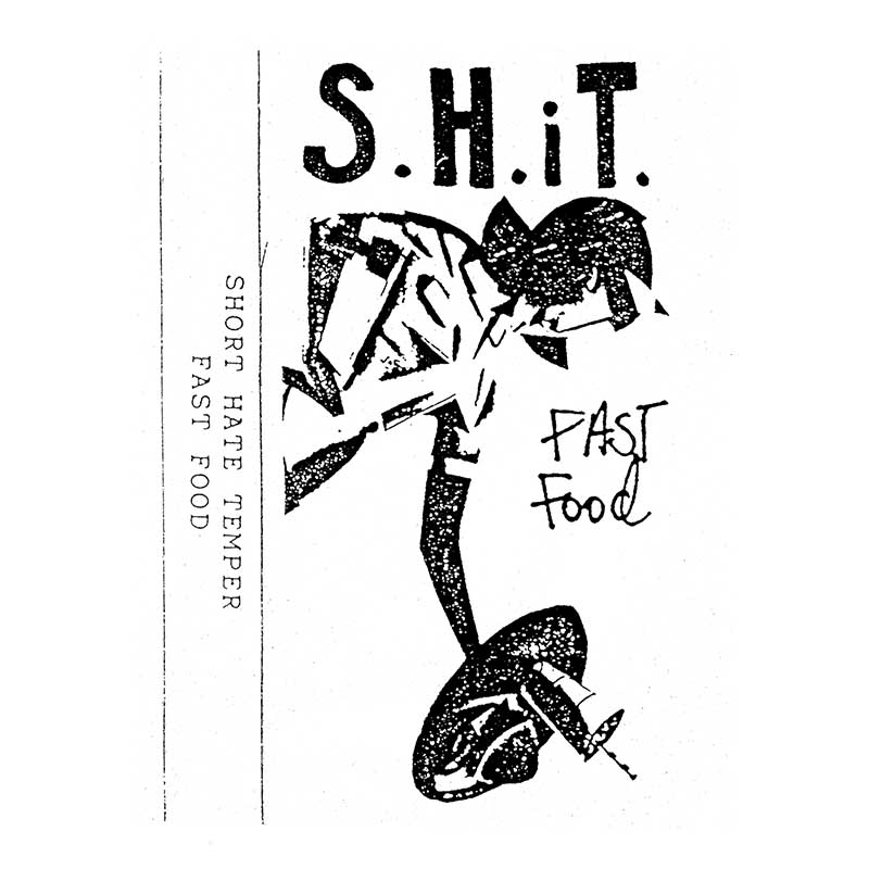 (image for) Short Hate Temper - Fast Food 1993 Demo LP (black cover)