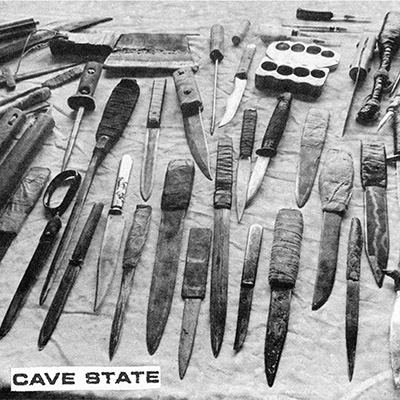 Cave State / Concussive - split 7" (black vinyl) Cave State / Concussive - split 7" (black vinyl)