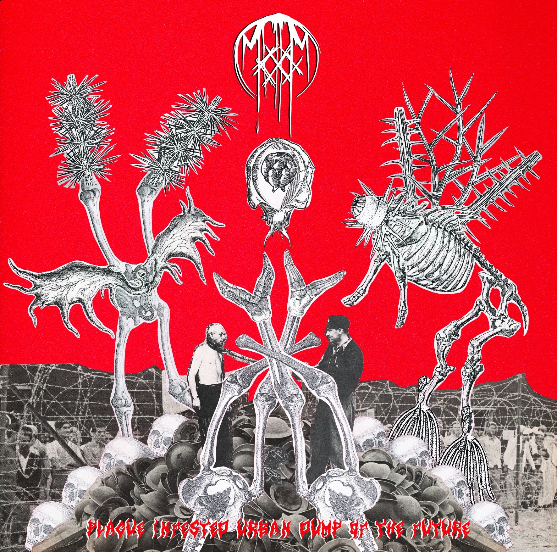 MooM - Plague Infested Urban Dump Of The Future LP (black vinyl)