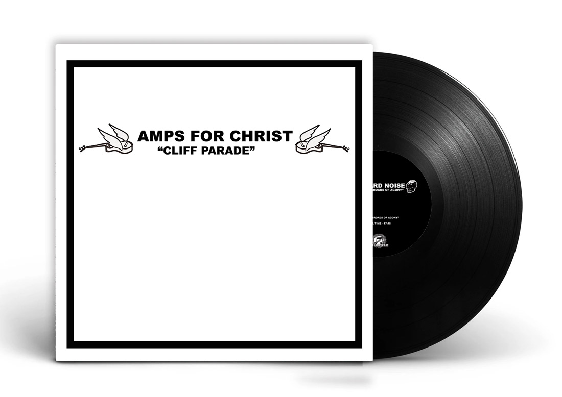 Amps For Christ / Bastard Noise - Split LP (black vinyl)