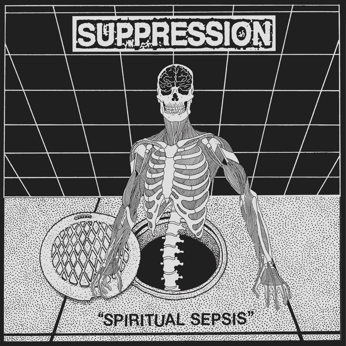 Suppression - Spiritual Sepsis LP (white vinyl)