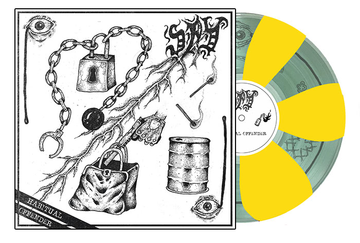 Spy - Habitual Offender LP (silver/gold)