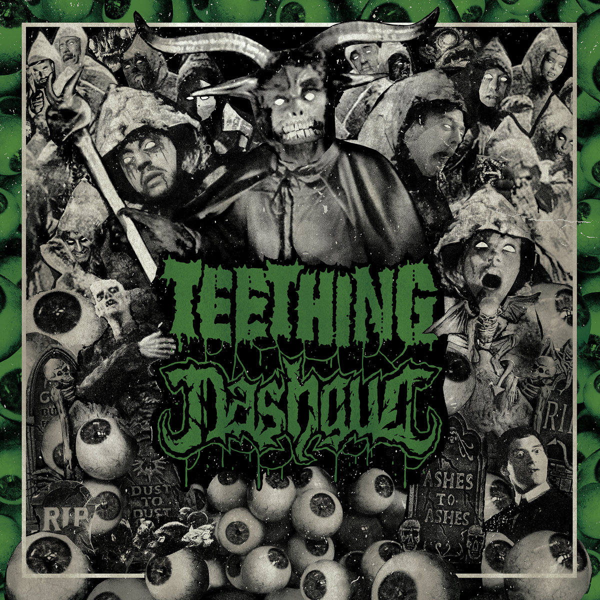 Nashgul / Teething - split LP (picture disc) - Click Image to Close