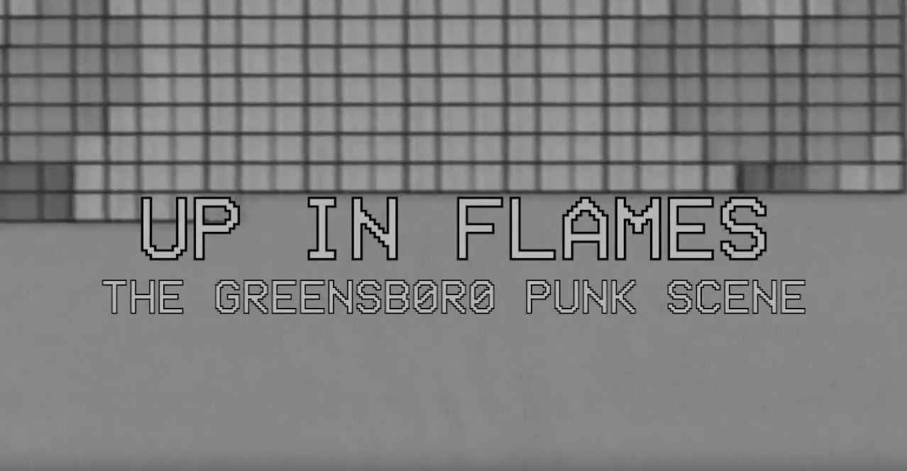 Up In Flames - The Greensboro Punk Scene 2016 DVD