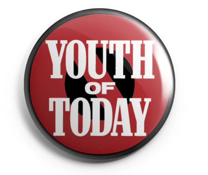 (image for) Youth Of Today - No More button