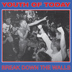 Youth Of Today - Break Down The Walls LP (yellow vinyl) - Click Image to Close