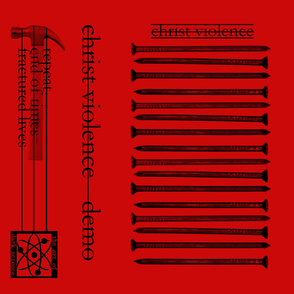 Christ Violence - Demo CS (black cassette) - Click Image to Close